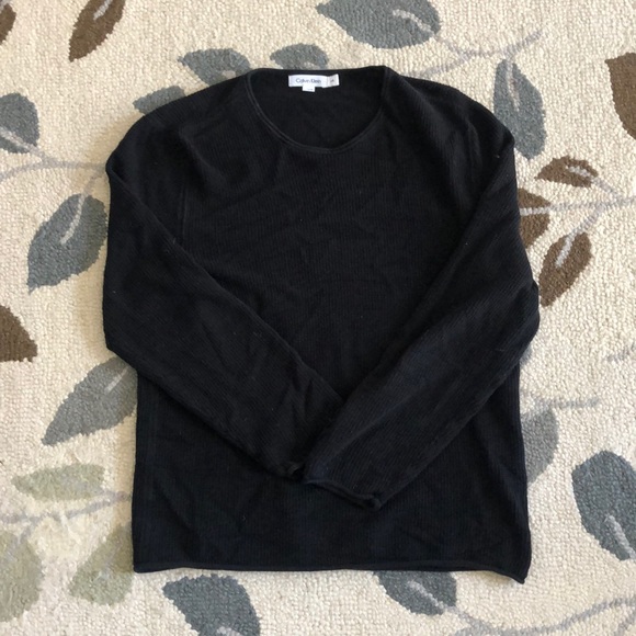 All Black Calvin Klein Sweater - Picture 1 of 3